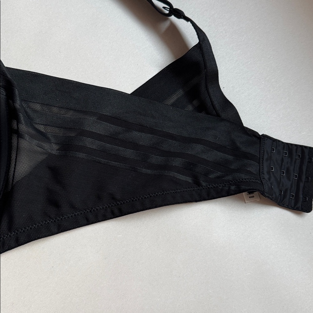 Paramour 42DD full Figure and Support Black Underwire Bra padded Basic Simple - Picture 4 of 8